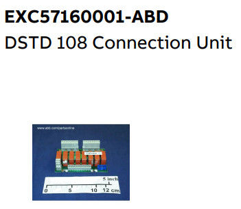 DSTD108 57160001-ABD ABB Connection Unit  Net Height 40.5 mm